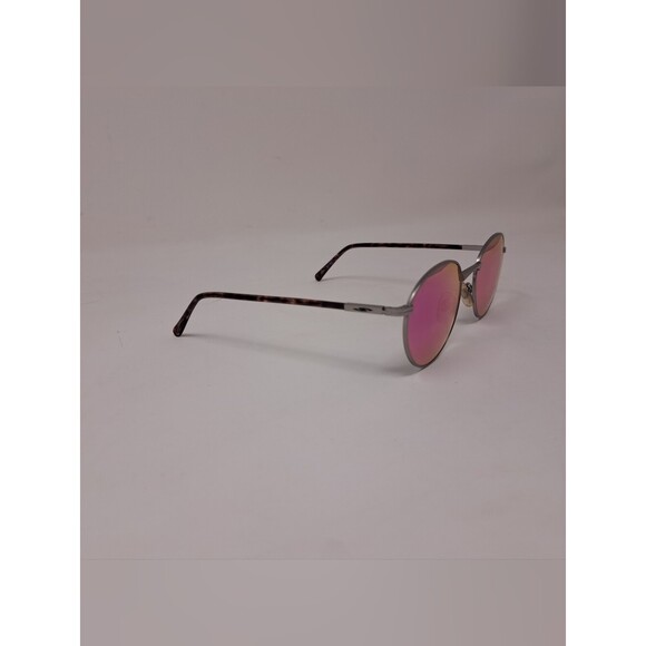 Vintage Serengeti Round Sunglasses Pink Green Mirror Lenses 90s 5539V Japan main image 4